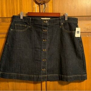 Gap Women’s Denim Button Down Skirt